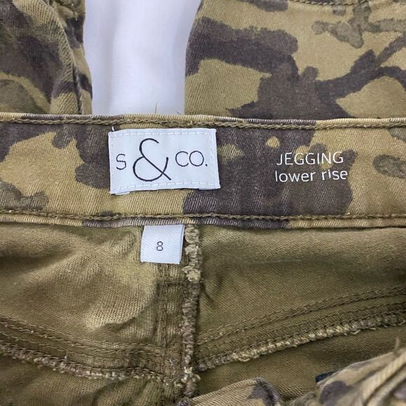 Style & Co Camo Low Rise Jeggings - Picture 3 of 6